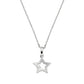 Collar Estrella en Plata con Circonitas CLSTSTBBZ