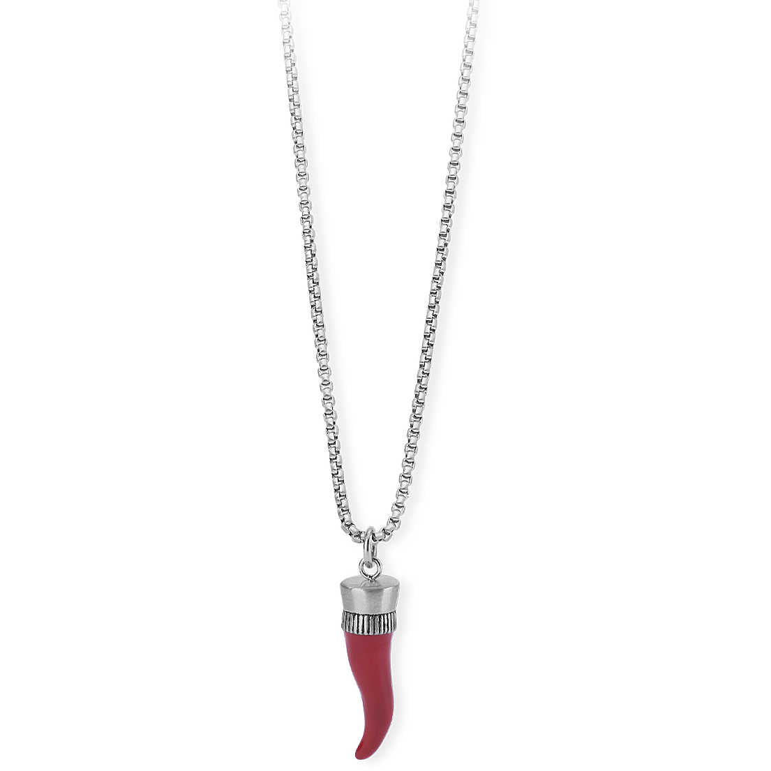 Collana Uomo Ikon Cornetto Rosso 251765