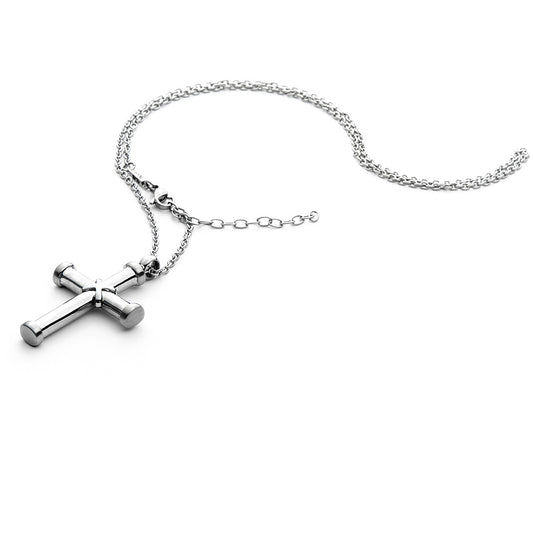 Collar de hombre 4US Cross en acero 4UCL3759