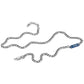 Collana Uomo 4US in Acciaio con Targa Blu 4UCL4395