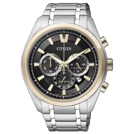 Reloj Super Titanium Hombre Titanio, Rosado y Negro CA4014-57E