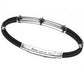 Pulsera de Hombre en Kevlar Negro ESB069-NE
