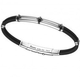 Pulsera de Hombre en Kevlar Negro ESB069-NE