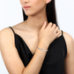 Pulsera Tesori Tennis de Plata con Circonitas SAIW124
