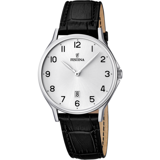Reloj Classics Hombre Acero, Blanco y Negro F16745/1