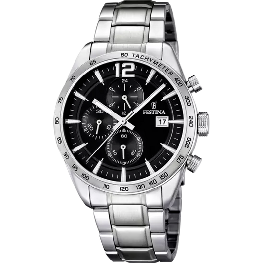 Timeless Cronógrafo Negro F16759/4 Watch de Men es