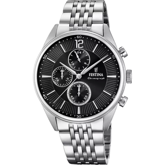 Timeless Cronógrafo Negro F20285/4 Reloj para hombre