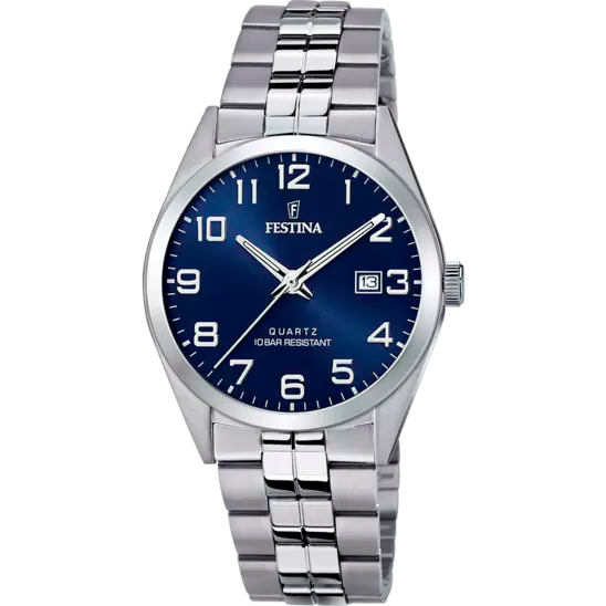 Reloj clásico azul F20437/3 para hombre