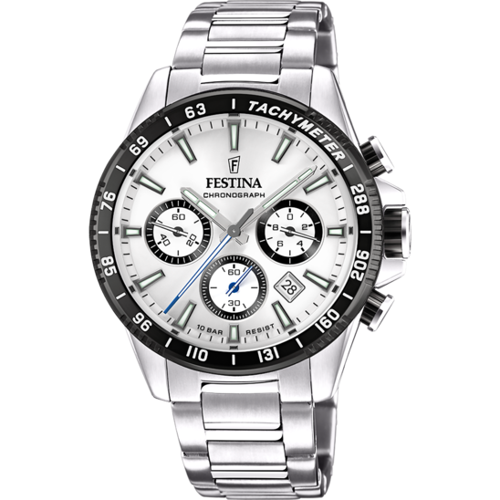 Orologio Uomo Timeless Chronograph Bianco F20560/1