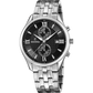 Reloj cronógrafo atemporal negro F6854/8 para hombre