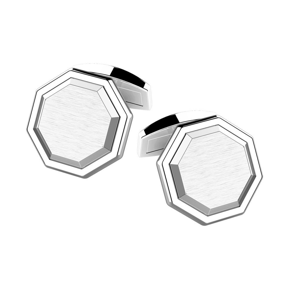 Gemelos octogonales para hombre EXG063