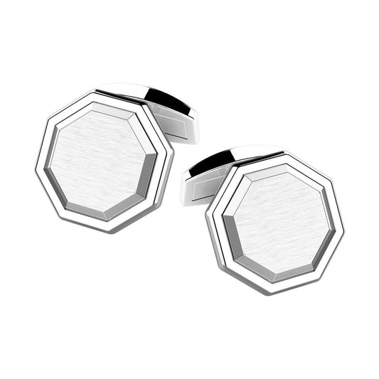 Gemelos octogonales para hombre EXG063