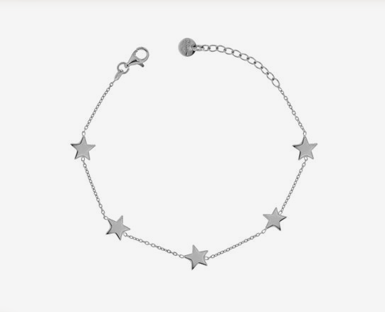 Pulsera I Sogni Son Desideri Estrellas Rodiada BR-CAT 5STE RH