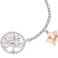 Pulsera Talismanes Arbol De La Vida Y Estrella SAQE14