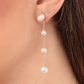 Pendientes Gema Perla Rosa SATC04