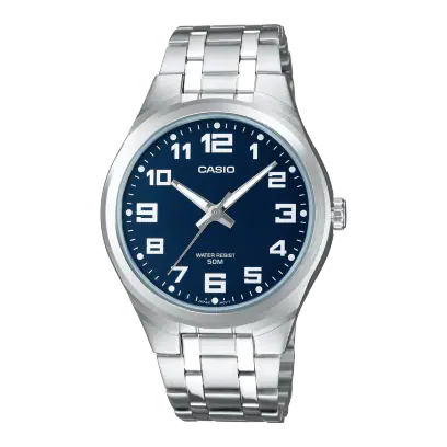 Reloj Hombre Acero y Azul MTP-1310PD-2BVEG