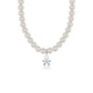 Collar Le Perle Bimbo Perlas 5mm con Diamante LBB800