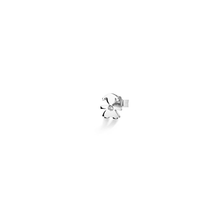 Orecchino Mono Le Briciole Bimba con Diamante LBB310