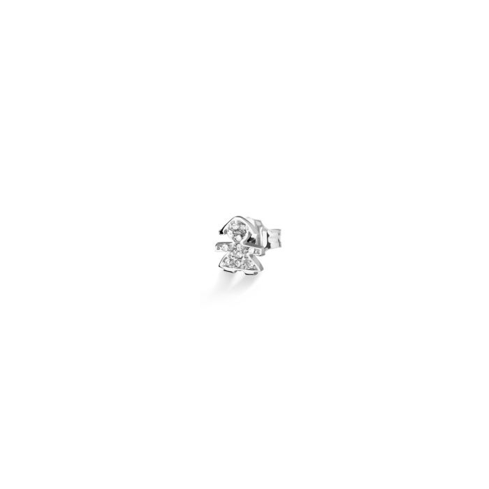 Orecchino Mono Le Briciole Bimba e Diamanti LBB312