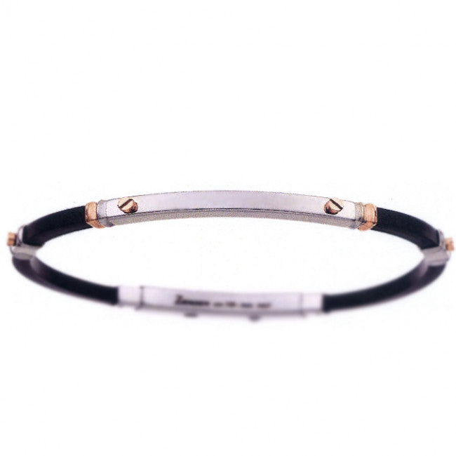 Pulsera Hombre en Silicona Negra EXB170R