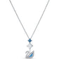 Collana Dazzling Swan Cigno Blu 5530625