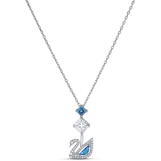 Collana Dazzling Swan Cigno Blu 5530625