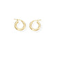 Pendientes Círculo Oro 1cm ORCE3G1