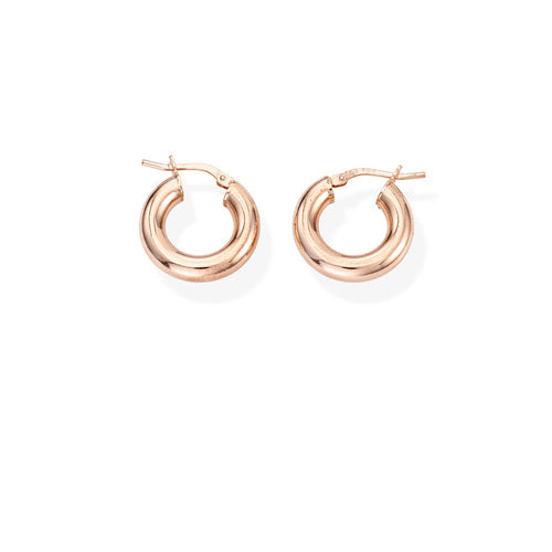 Pendientes Círculo 1 cm Rosa ORCE4R1 
