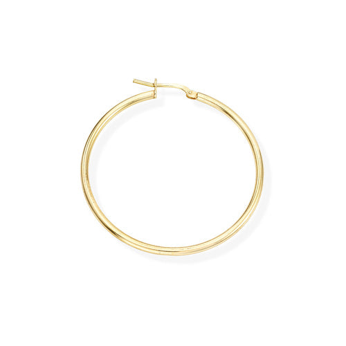 Pendientes Círculo Dorado 4 cm ORCE2G4 
