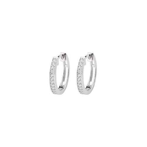 Pendientes Círculo Circonitas Pequeños ECIBBZ15 