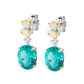 Pendientes Cóctel de Esmeralda y Circón Limón ECK2OVBSMLEZ