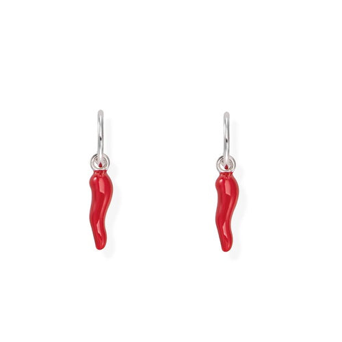 Pendientes Cuerno Rojo ORCOBR 