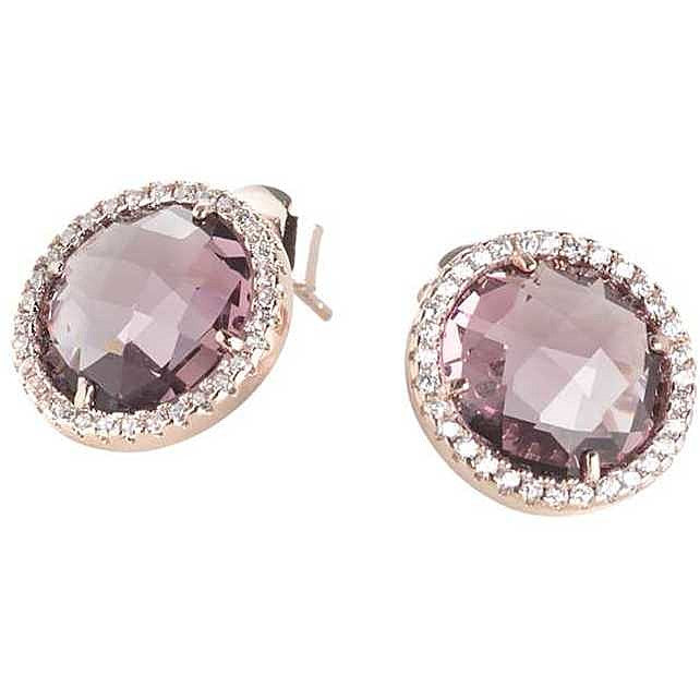 Pendientes Lóbulo Sharada Rosa XOR259RS 