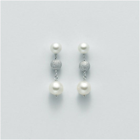 Pendientes Colgante Perla 7mm PER1960