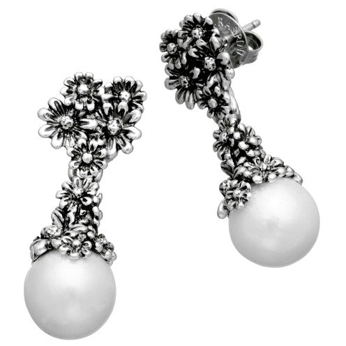 Pendientes Gotas Margaritas 11102