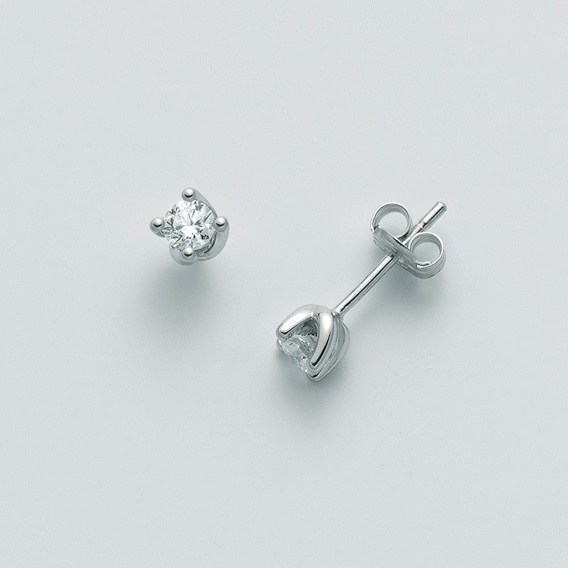 Pendientes Oro Blanco con Diamantes ERD2385-032G7