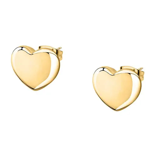 Pendientes Corazón Dorado Instantáneo SAVZ06