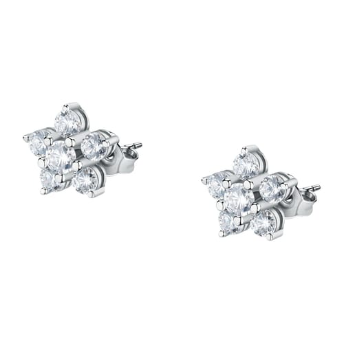 Pendientes Tesori con Flor y Circonitas SAIW126