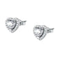 Pendientes Treasures en Corazones de Plata SAVB07