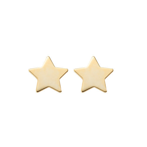 Pendientes Estrella Dorada AU9ORSTG3
