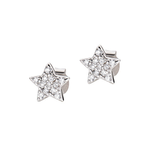Pendientes Estrella Zircon ESTBBZ