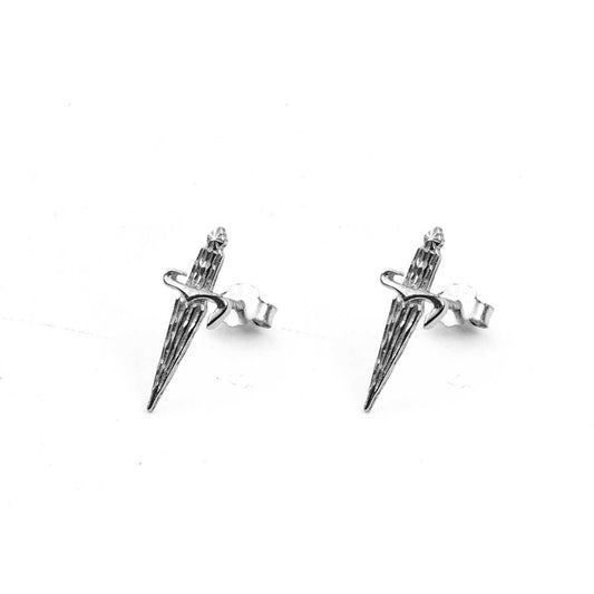 Orecchini Uomo Pugnale in Argento JPOR2194B