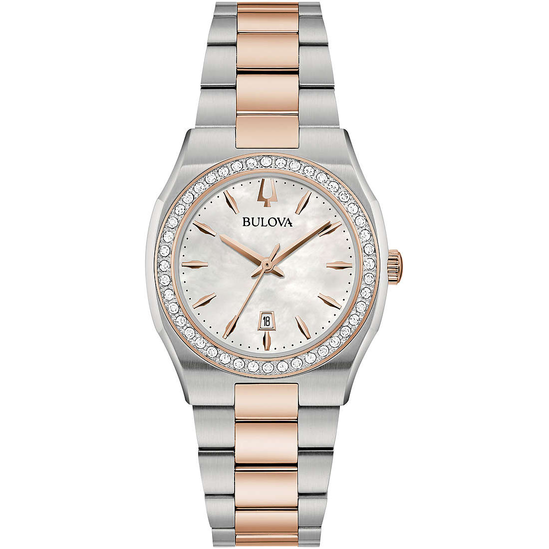 Orologio Donna Surveyor Diamonds Argento e Rosato 98R283