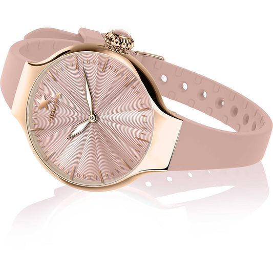 Nouveau Cherie Reloj dorado y rosa para mujer 2634L-YG06