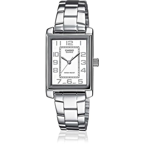 Reloj Mujer Acero y Blanco LTP-1234PD-7BEG