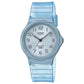Reloj Azul Claro Transparente MQ-24S-2BEF