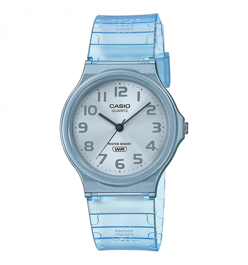 Orologio Trasparente Azzurro MQ-24S-2BEF