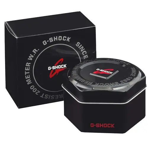 Reloj G-Shock negro y rojo para hombre GA-100-1A4ER