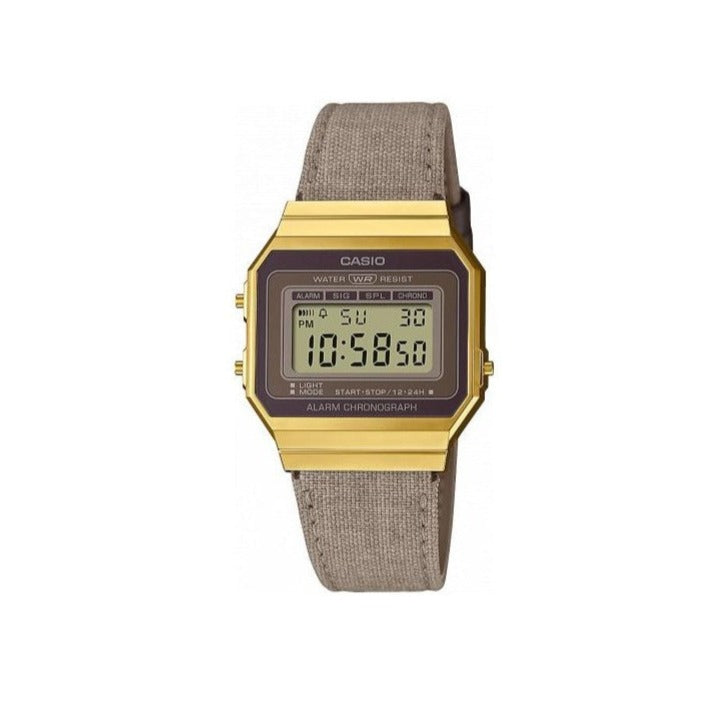 Reloj digital vintage para mujer A700WEGL-5AEF 