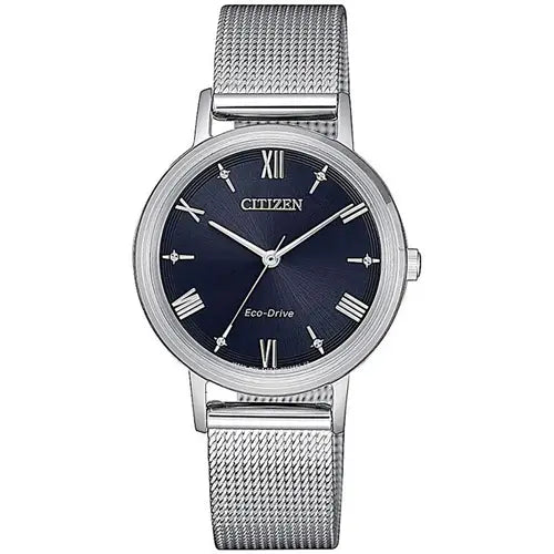 Reloj Mujer OF2019 Acero y Azul Oscuro EM0571-83A